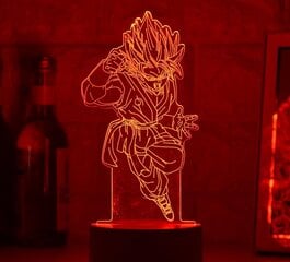 Lamp 3D Led Dragon Ball Z цена и информация | Детали интерьера | kaup24.ee
