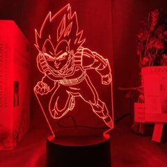  Лампа 3D Led Dragon Ball Z цена и информация | Детали интерьера | kaup24.ee