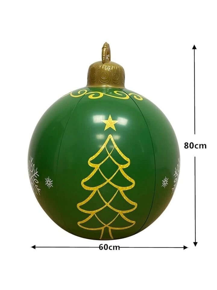 Jõulukaunistus, roheline pall, Electronics LV-101, 1 tk цена и информация | Jõulukaunistused | kaup24.ee