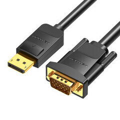 Vention HBLBI, DisplayPort - VGA, 3 m цена и информация | Кабели и провода | kaup24.ee