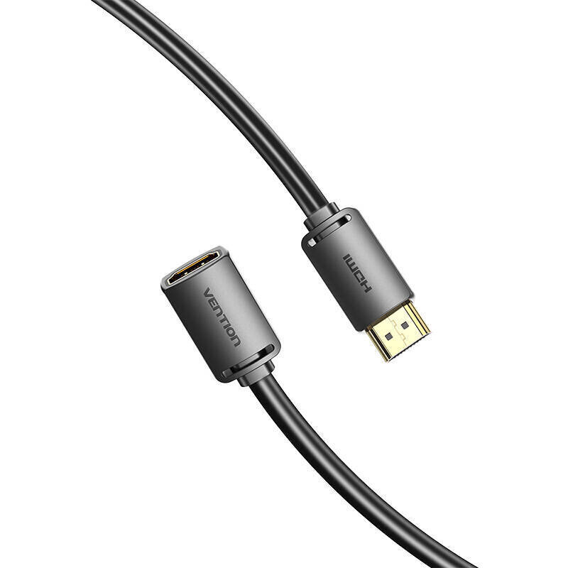 Vention AHCBD, HDMI Male - HDMI Female, 0.5 m цена и информация | Kaablid ja juhtmed | kaup24.ee