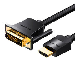 Vention ABFBJ, HDMI - DVI, 5 м цена и информация | Кабели и провода | kaup24.ee