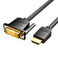 Vention ABFBJ, HDMI - DVI, 5 m цена и информация | Kaablid ja juhtmed | kaup24.ee