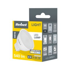 Rebel LED lamp 6W MR16 3000K 12V цена и информация | Фонарики, прожекторы | kaup24.ee