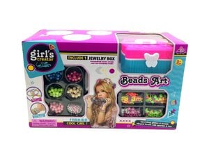 Helmeste komplekt Girl's Creator Beads Art, 1709X001 hind ja info | Tüdrukute mänguasjad | kaup24.ee