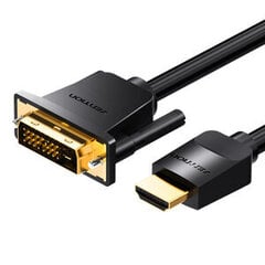 Vention ABFBH, HDMI - DVI, 2 m hind ja info | Kaablid ja juhtmed | kaup24.ee