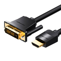 Vention ABFBG, HDMI - DVI, 1.5 m цена и информация | Кабели и провода | kaup24.ee