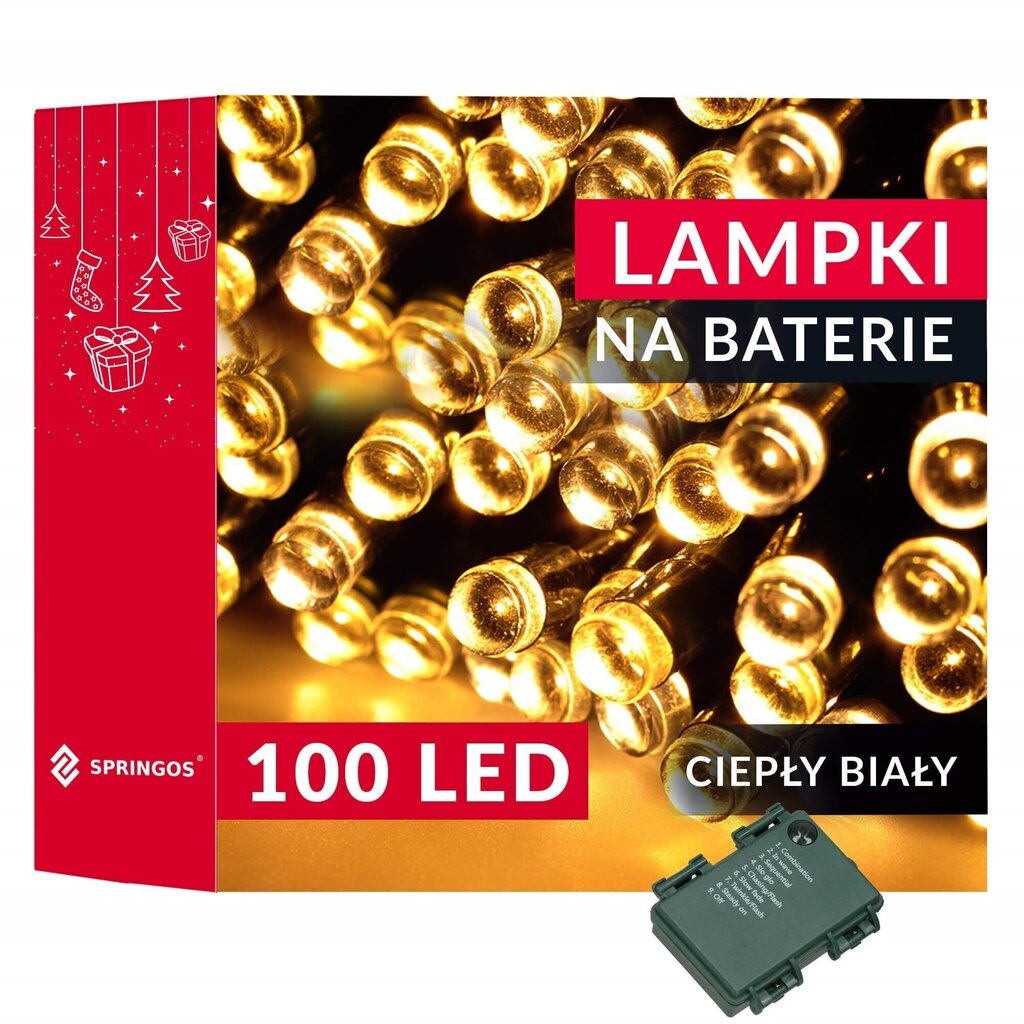 LED-tuled CL4030 LED, 100 LED-i цена и информация | Jõulutuled | kaup24.ee