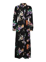 Vero Moda женское платье 10294989*02, черный/оранжевый 5715428587594 цена и информация | Платье | kaup24.ee