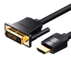 Vention ABFBI, HDMI - DVI, 3 m hind ja info | Kaablid ja juhtmed | kaup24.ee