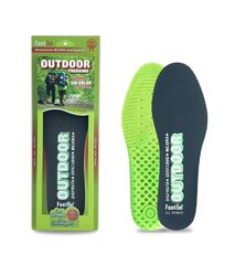 Стельки Footgel Plantilla Outdoor Eucalipto Talla, размер 43-47 цена и информация | Уход за одеждой и обувью | kaup24.ee