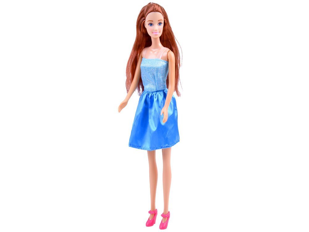 Pikkade juustega ja sinise kleidiga nukk hind ja info | Tüdrukute mänguasjad | kaup24.ee