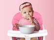 Laste söögitool 6in1, roosa hind ja info | Laste söögitoolid | kaup24.ee