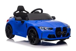 Ühekohaline elektriauto lastele BMW M4, sinine hind ja info | Laste elektriautod | kaup24.ee