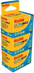 Kodak пленка UltraMax 400/36x3 цена и информация | Аксессуары для фотоаппаратов | kaup24.ee