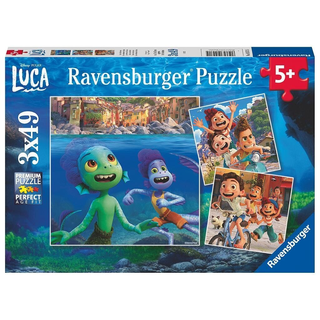 Pusle Ravensburger Luca, 3x49 tk цена и информация | Pusled | kaup24.ee