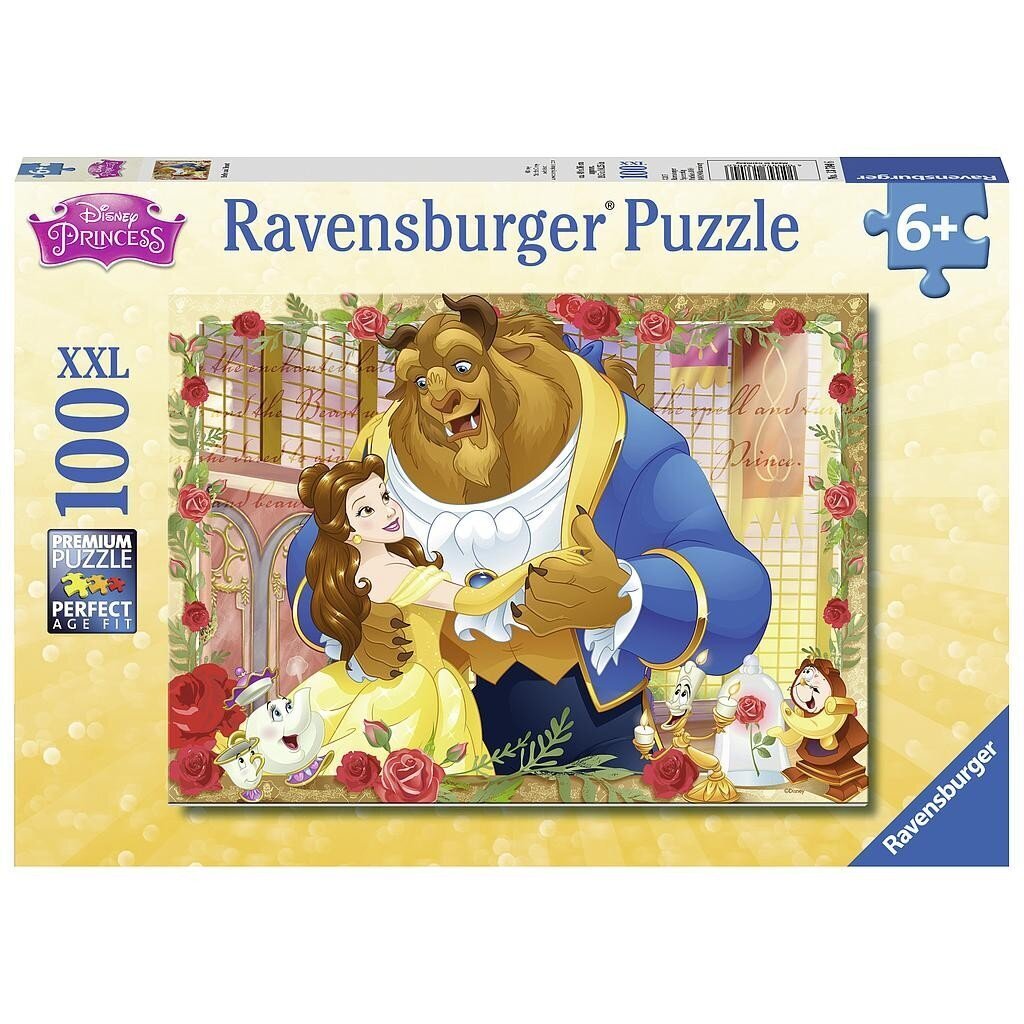 Ravensburger pusle 100 tk Kaunitar ja koletis hind ja info | Pusled | kaup24.ee