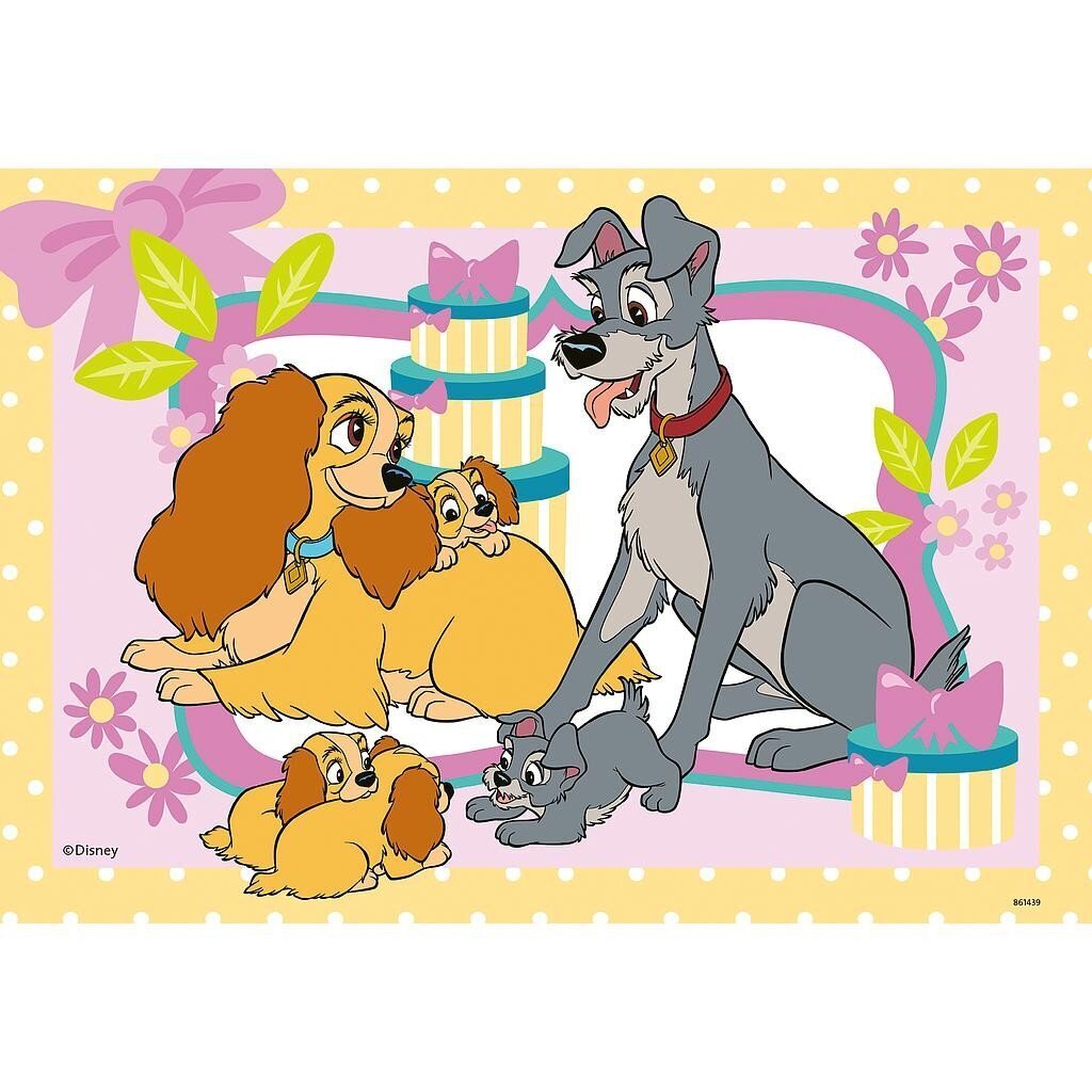 Pusle Ravensburger Disney lemmikloomad, 2x24 tk цена и информация | Pusled | kaup24.ee