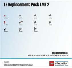 Набор запасных частей LEGO Education 2 цена и информация | Конструкторы и кубики | kaup24.ee