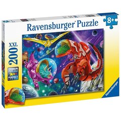 Пазл Ravensburger 200 деталей, космические динозавры цена и информация | Пазлы | kaup24.ee