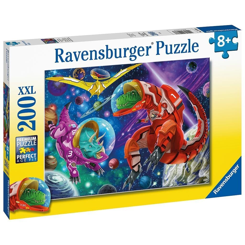 Pusle Ravensburger Kosmose dinod, 200 tk цена и информация | Pusled | kaup24.ee