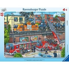 Пазл Ravensburger большой плитки, 48 деталей, пожарная служба цена и информация | Пазлы | kaup24.ee