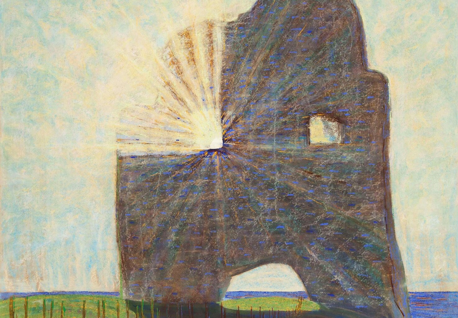 Reproduktsioon Minevik, 1907, Mikalojus Konstantinas Čiurlionis, 60x50 cm hind ja info | Seinapildid | kaup24.ee