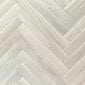 Kahekihiline tammeparkett Cotton white (11x100x500mm) Standard hind ja info | Laminaatparkett | kaup24.ee