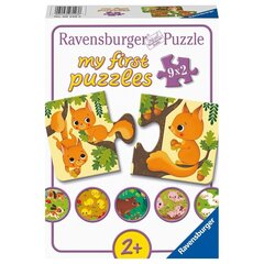 Minu esimene pusle Ravensburger, 9x2 tk hind ja info | Pusled | kaup24.ee