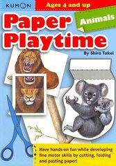 Paper Playtime: Animals цена и информация | Книги для малышей | kaup24.ee