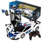 Raadiojuhtimisega auto, 2 in 1, sinine hind ja info | Poiste mänguasjad | kaup24.ee
