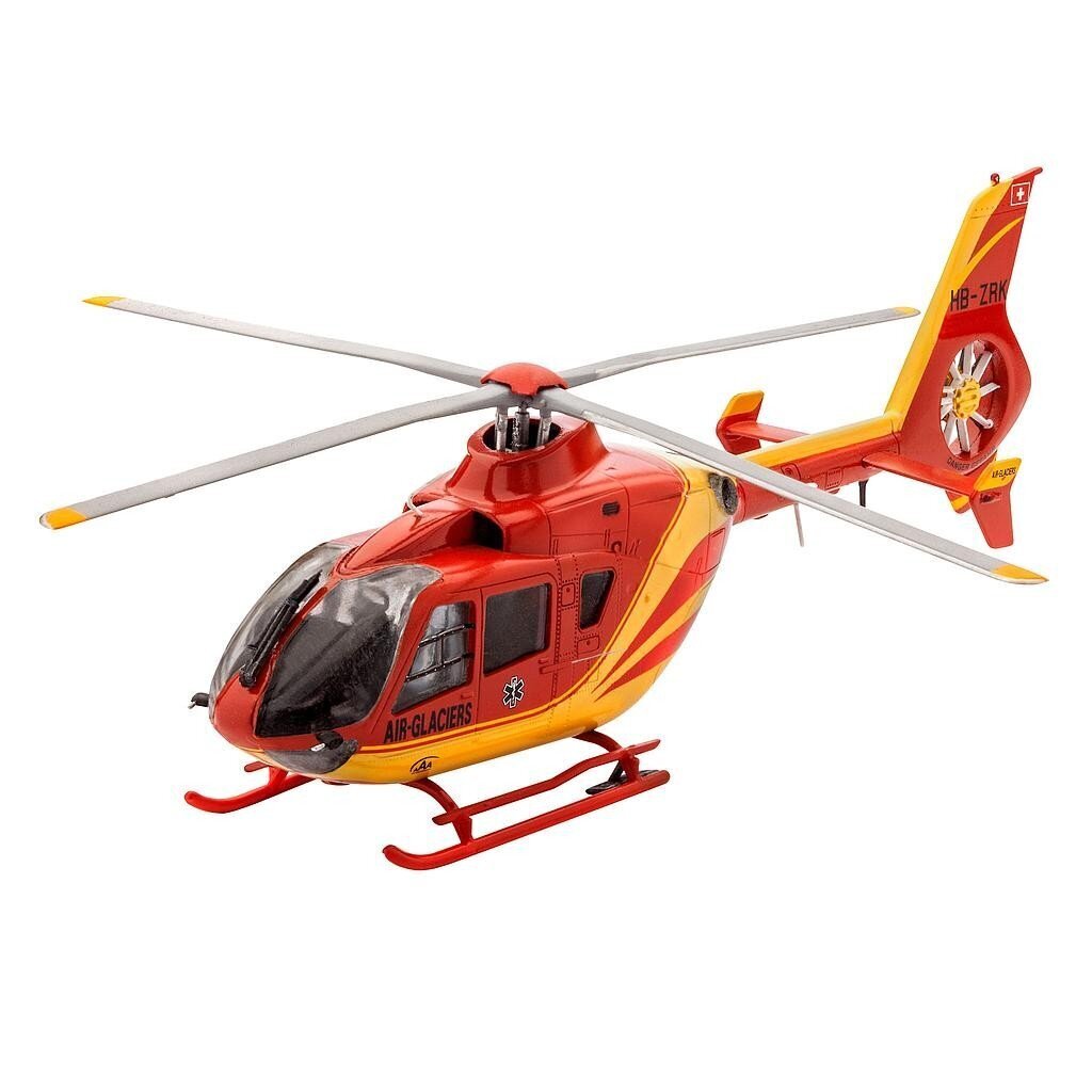 Revell liimitav mudel Airbus helikopter EC135 AIR-GLACIERS 1:72 цена и информация | Fännitooted mänguritele | kaup24.ee