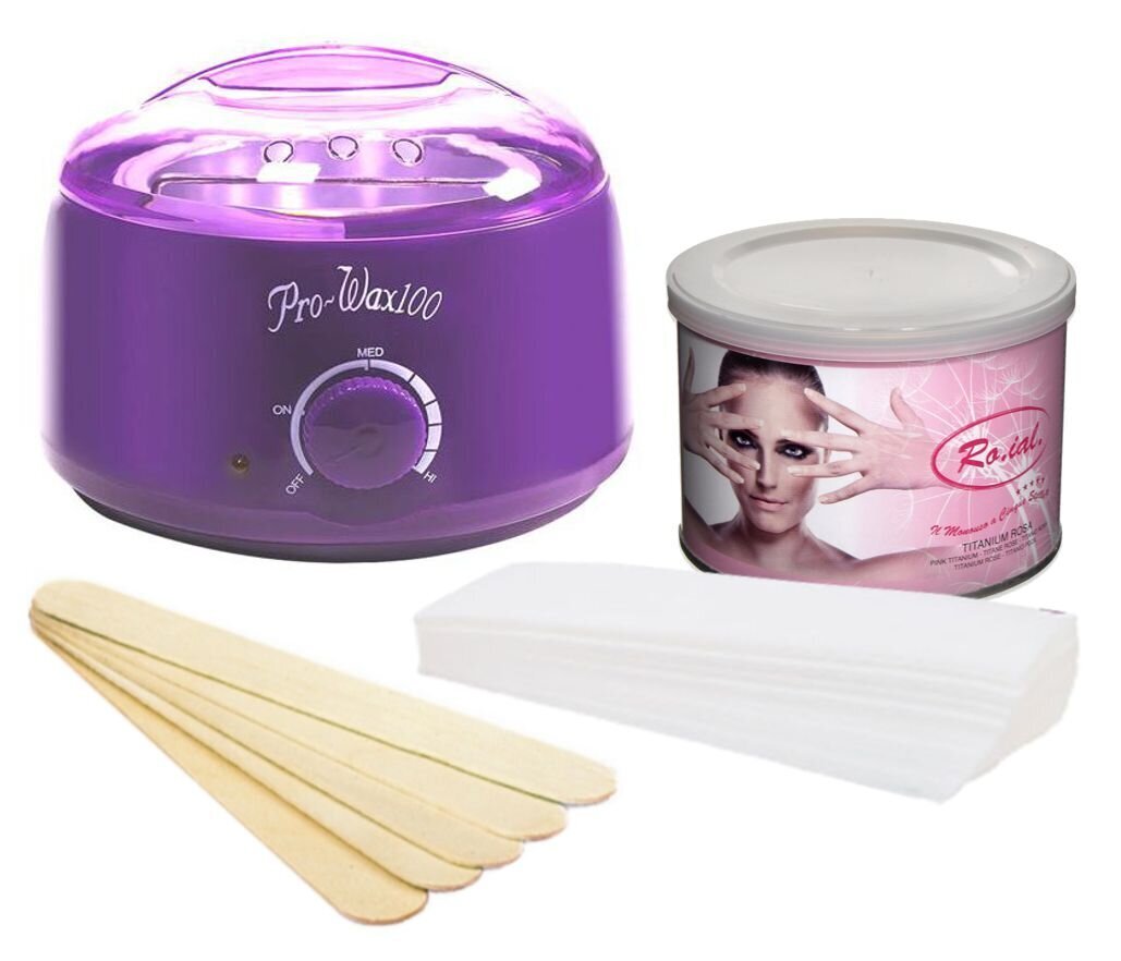 Vahasoojendi ProWax100 Purple vahaga Roial цена и информация | Epilaatorid, raseerijad | kaup24.ee