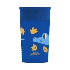 Tass Dr Browns 360, sinine, 9 kuud+, 300 ml цена и информация | Бутылочки и аксессуары | kaup24.ee