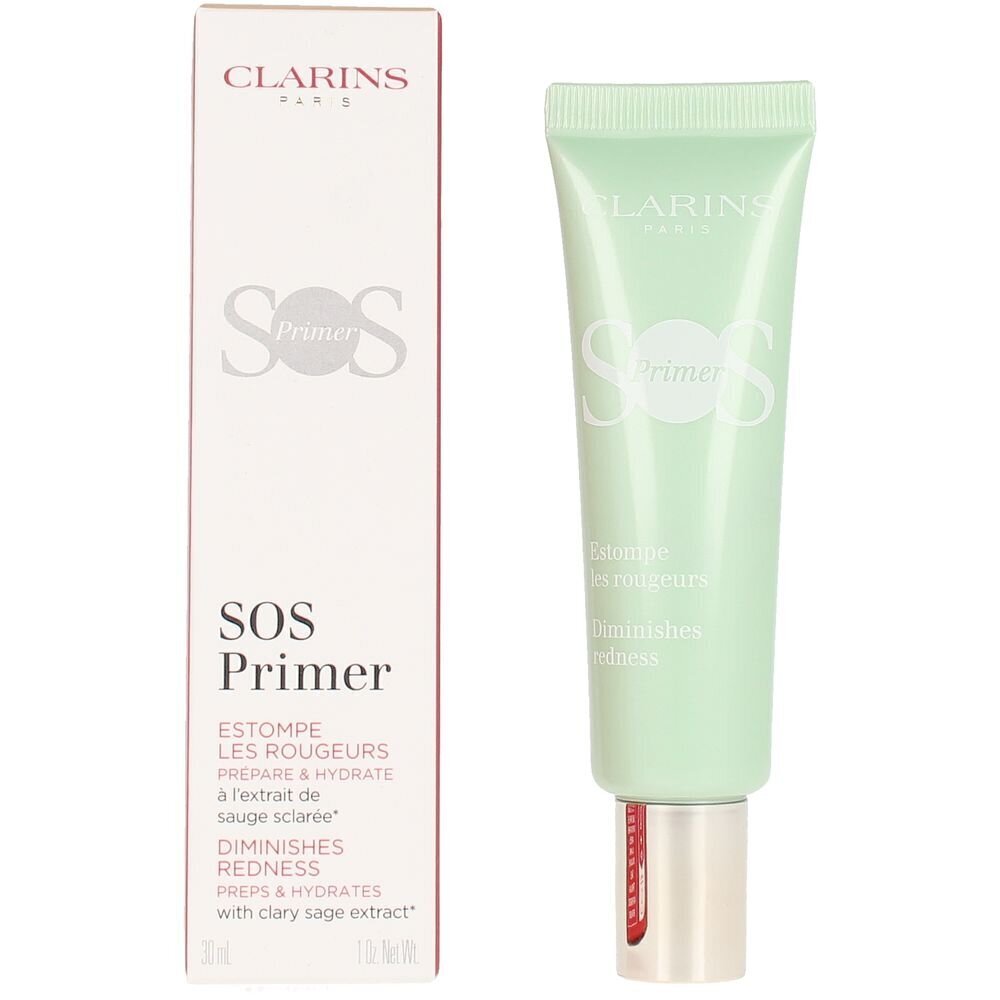 Meigialuskreem Clarins Sos 04 Green, 30 ml цена и информация | Jumestuskreemid, puudrid | kaup24.ee