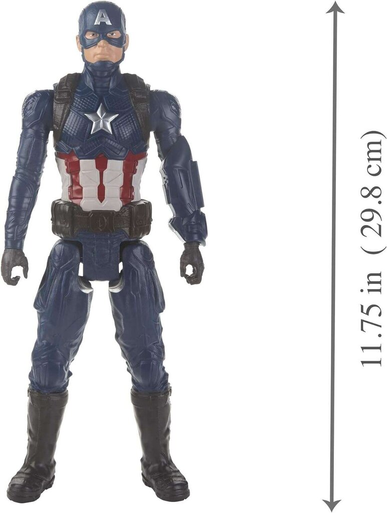 Kuju Marvel Avengers Kapten Ameerika 30cm Titan Hero hind ja info | Poiste mänguasjad | kaup24.ee