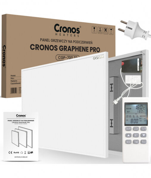 Konvektsioonküttekeha Cronos Graphene PRO CGP-700TP 700W hind ja info | Küttekehad | kaup24.ee