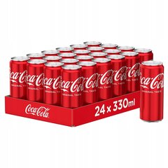 Освежающий напиток Coca-Cola, 330 мл x 24 цена и информация | Прохладительные напитки | kaup24.ee