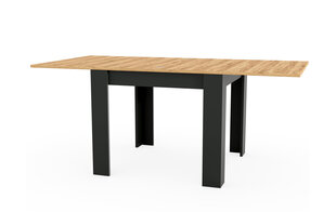 Раскладной стол Saturn 40, коричневый/черный цена и информация | Кухонные и обеденные столы | kaup24.ee