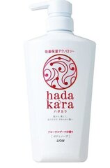 Niisutav vedelseep Lion Hadakara, 500 ml цена и информация | Масла, гели для душа | kaup24.ee