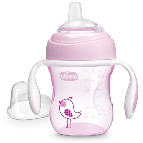 Tilaga tass Chicco, 4 kuud+, 200 ml hind ja info | Lutipudelid ja aksessuaarid | kaup24.ee