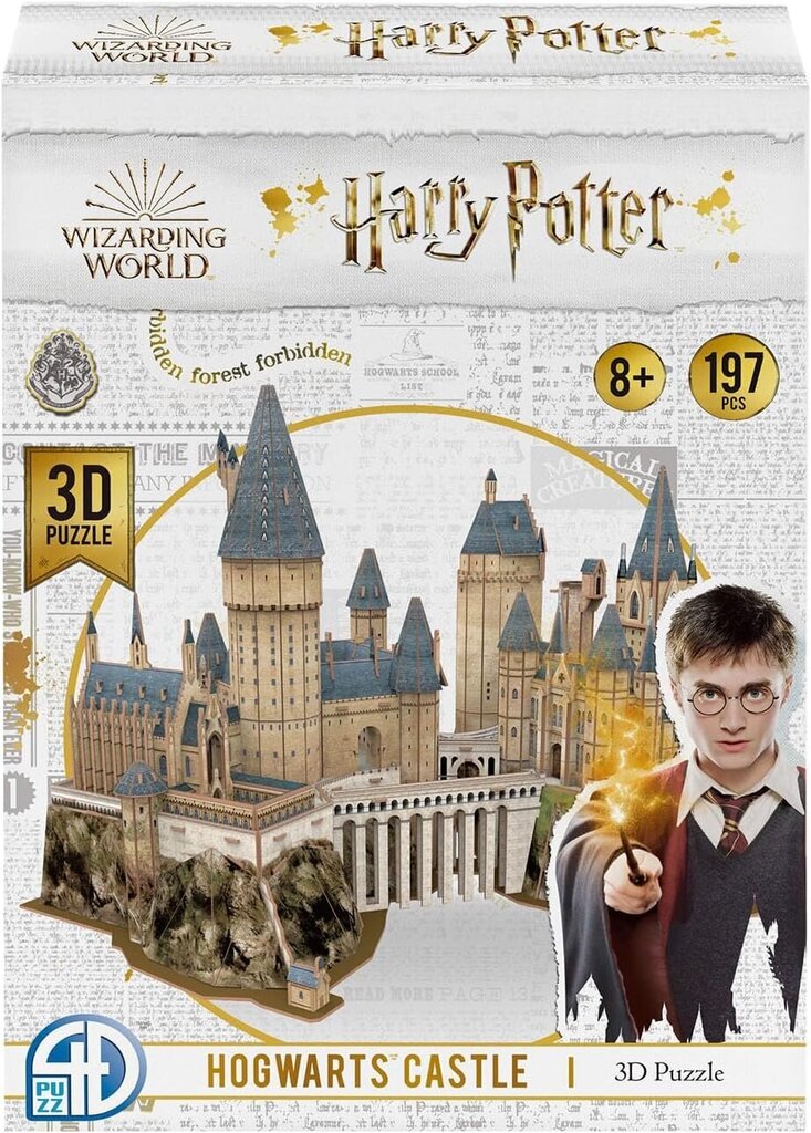 Harry Potter Revell 3D pusle Sigatüüka loss 00311, 197 tk цена и информация | Pusled | kaup24.ee