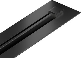 Duši äravool Mexen Flat 360 Super Slim, must, 60 cm hind ja info | Duširennid | kaup24.ee