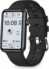 Умные часы KSIX Tube 1,57", чёрные цена и информация | Смарт-часы (smartwatch) | kaup24.ee