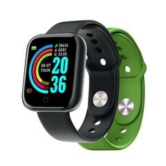 Celly Trainerbeatgn, must/roheline hind ja info | Nutikellad (smartwatch) | kaup24.ee