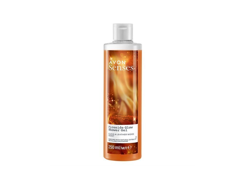 Dušigeel Avon Fireside Glow nelgi ja puukoore aroomiga, 250ml hind ja info | Dušigeelid, õlid | kaup24.ee