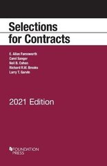 Selections for Contracts, 2021 Edition цена и информация | Книги по экономике | kaup24.ee