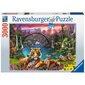 Ravensburger Pusle 3000 tk, Tiiger paradiisilises laguunis hind ja info | Pusled | kaup24.ee