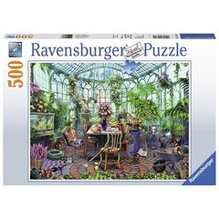 Ravensburger pusle 500 tk, Rohelise maja hommikud hind ja info | Pusled | kaup24.ee