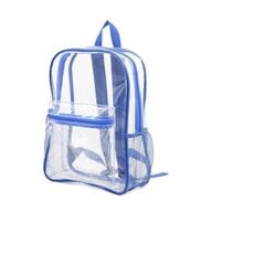 Seljakott läbipaistev Freetime, sinine цена и информация | Школьные рюкзаки, спортивные сумки | kaup24.ee